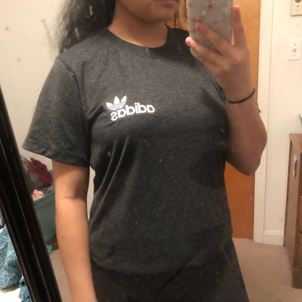 Black Adidas T-Shirt with Logo